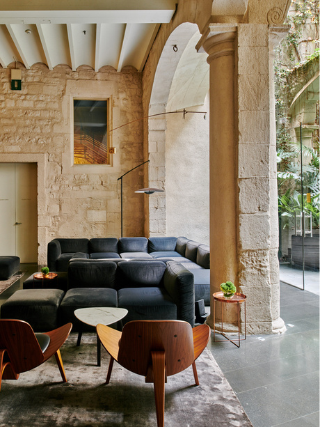 Lobby del Hotel Mercer Barcelona