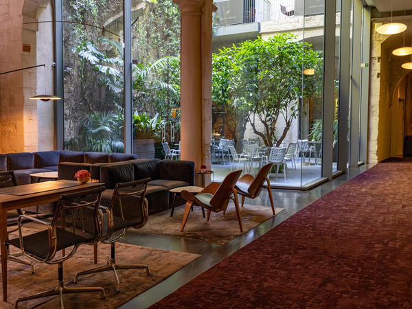 Lobby del Hotel Mercer Barcelona 