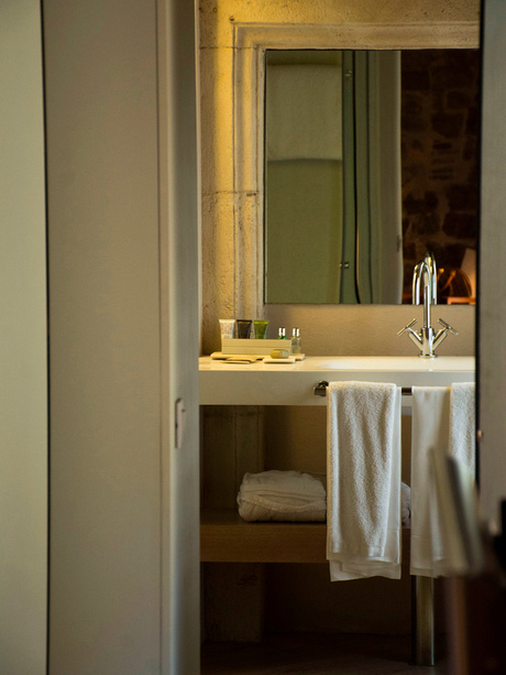 Bathroom of the Junior Suite in the Hotel Mercer Barcelona