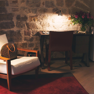 Desk of the Premium Junior Suite at the Mercer Hotel Barcelona