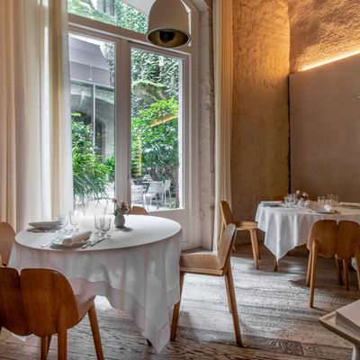 Breakfast room at the Mercer Hotel Barcelona