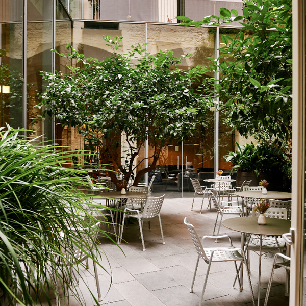 Courtyard of the Mercer Hotel Barcelona