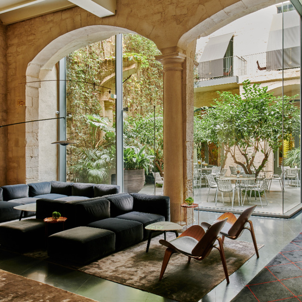 Lobby of the Mercer Hotel Barcelona