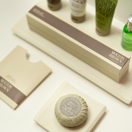 Amenities de Molton Brown au Mercer Hotel Barcelona