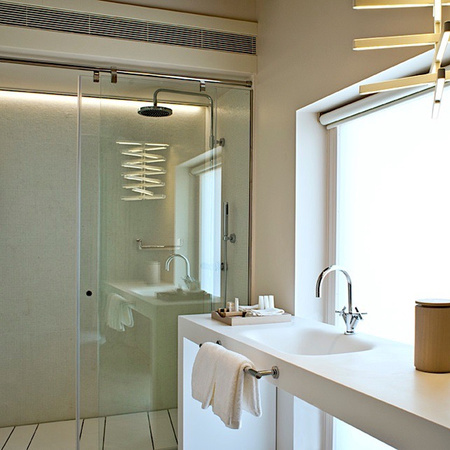 Bathroom at the Mercer Hotel Barcelona