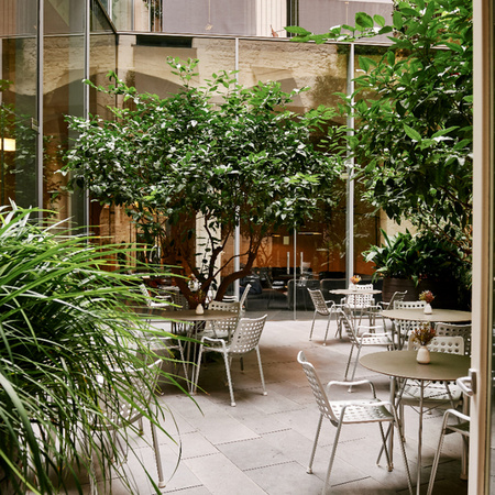 Orange Trees Courtyard at the Mercer Hotel Barcelona