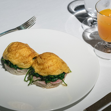 Petit-déjeuner à la carte du Mercer Hotel Barcelona